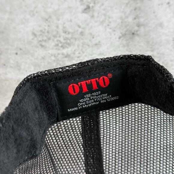 The Mean Black trucker hat Lonesome on'ry and mean black snapback - Picture 5 of 7